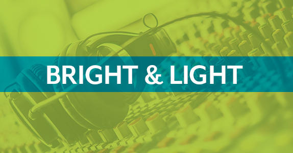 green and blue bright and light genre banner